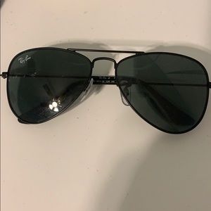 Black ray ban junior sunglasses